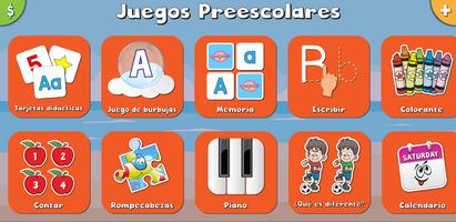 Juegos Preescolares 포스터