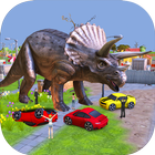 Triceratops 3D Dinosaur Sim ícone