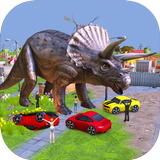 Triceratops 3D Dinosaur Sim ícone