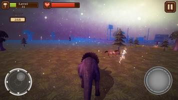 Triceratops 3D Dinosaur Sim imagem de tela 2