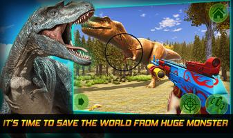 Dinosaur Shooting Game: Free A Affiche