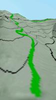 Cuerda Larga 3D Map Affiche