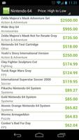 Video Game Price Charts capture d'écran 1