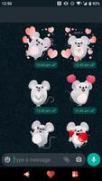 Animated Mouse Cat Sticker スクリーンショット 2