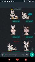 Bunny Animated Sticker syot layar 1