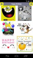 Happy Birthday, Card, GIF, Video (2M+ Installs) imagem de tela 3