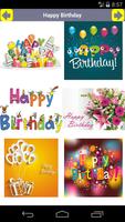 Happy Birthday, Card, GIF, Video (2M+ Installs) تصوير الشاشة 2