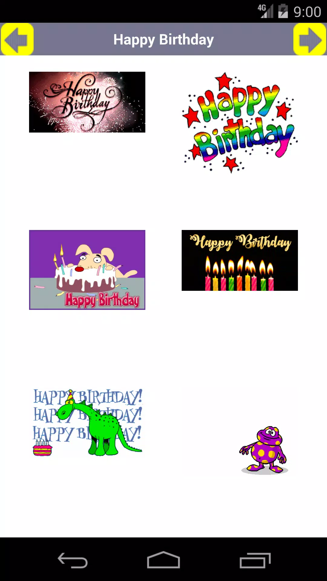 Personalized happy Birthday GIF 