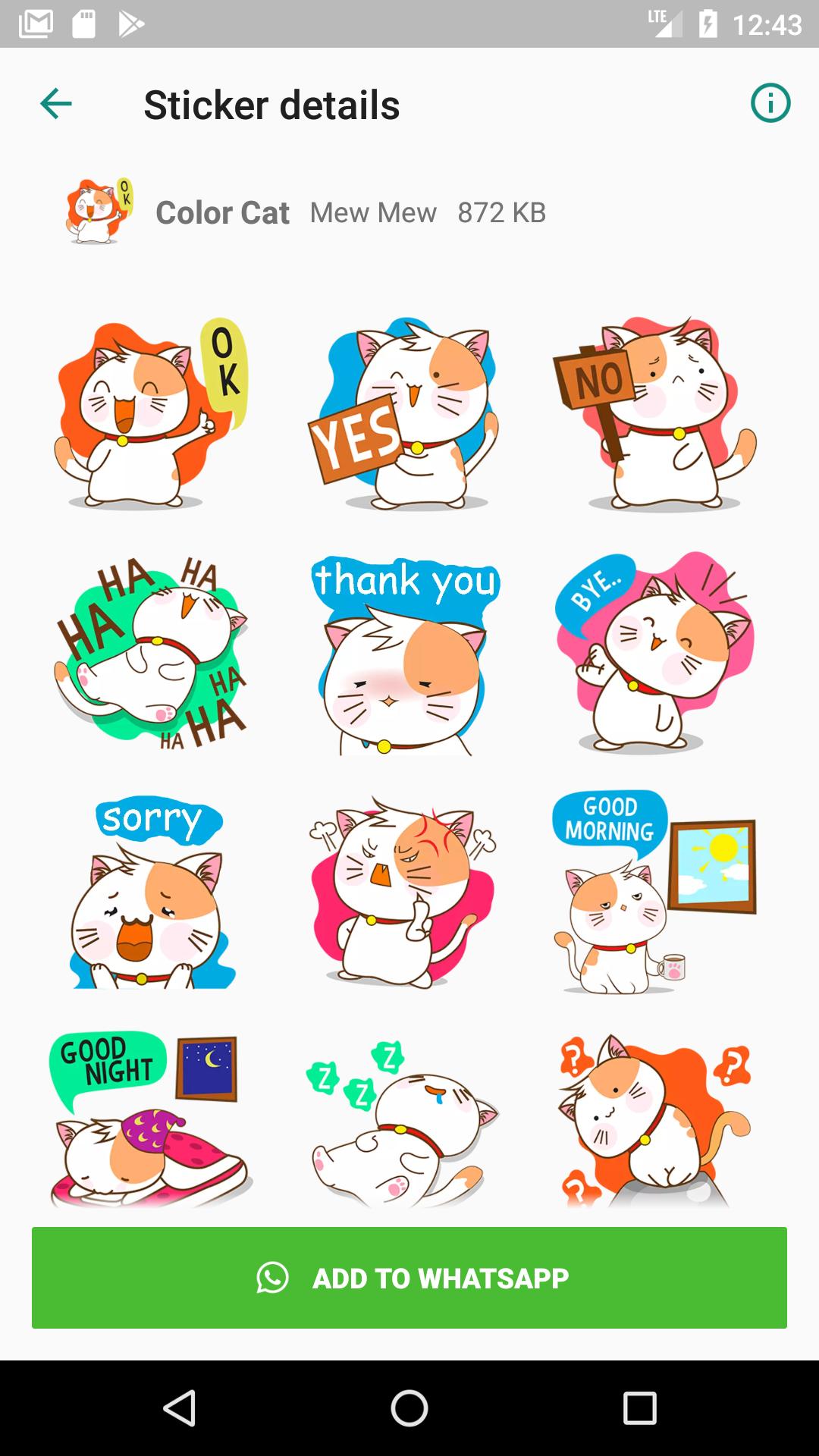 Wastickerapps Mewmew Stickers For Android Apk Download