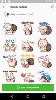 WAStickerApps Snail Stickers स्क्रीनशॉट 1