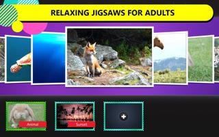 Relaxing Jigsaw puzzles poster