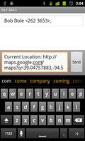 LocSMS - Text GPS Coordinates! تصوير الشاشة 2
