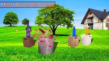 Real Bottle Shoot Expert:Gun Bottle Shooting Game اسکرین شاٹ 1