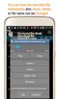 Auto Call Recorder -MP3 record captura de pantalla 2
