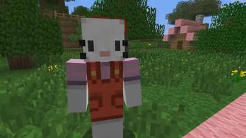 Hello Kitty Mod of Minecraft Cartaz