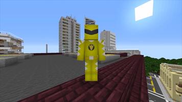 Power Ranger Mod For Minecraft imagem de tela 2