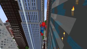 SpiderMan Mod for Minecraft Cartaz