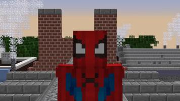 SpiderMan Mod for Minecraft imagem de tela 1