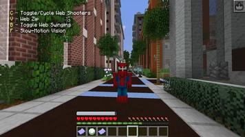 SpiderMan Mod for Minecraft imagem de tela 3