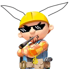 Скачать Bob el grosero peruano Stickers para WAS APK