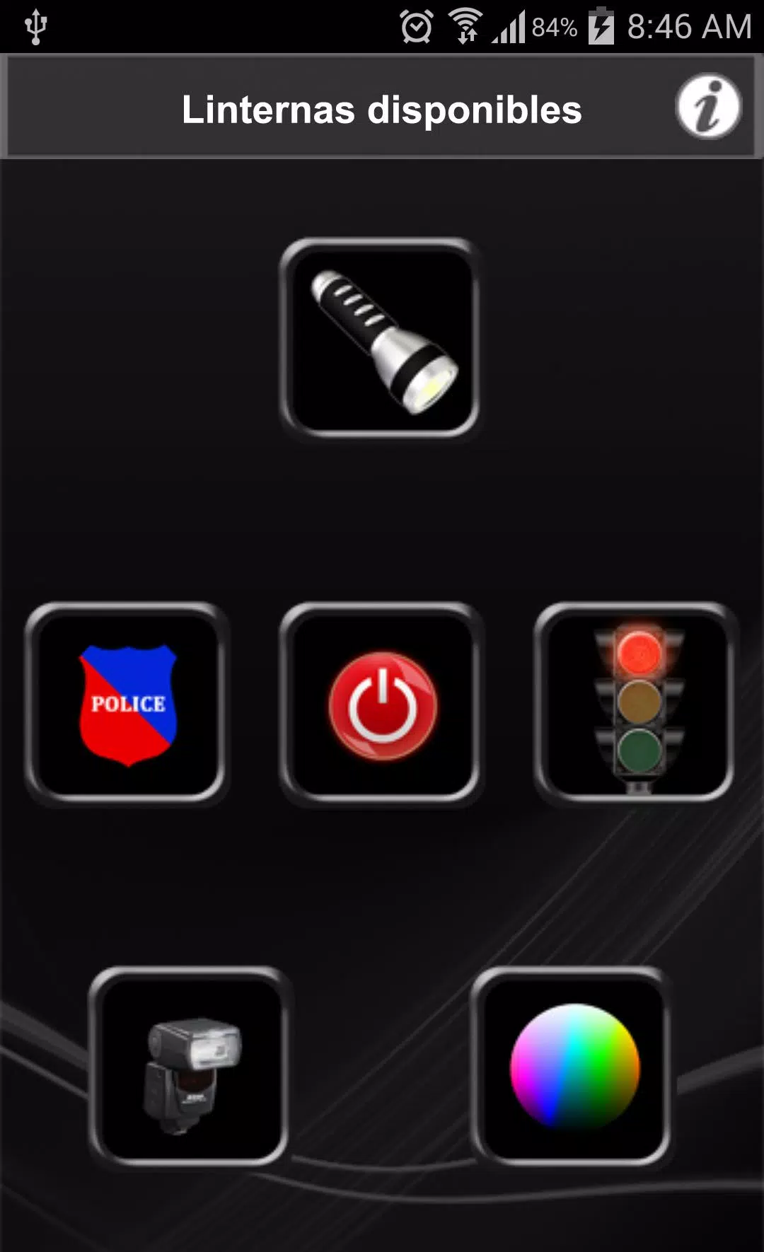 Descarga de APK de Linterna de colores para Android