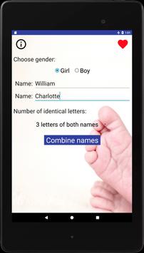 Baby Names Combinator screenshot 13