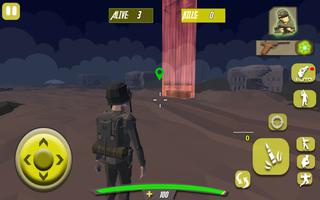 Zombie Bertahan Pemburu Dingin Perang Penembakan screenshot 1