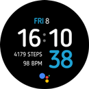 Clean Digital: Watch face APK