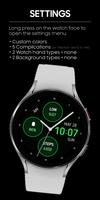 JHW Analog 5 PRO: Watch face screenshot 2