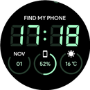 APK JHW Digital Bits: Watch face