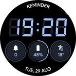 JHW Digital Bits 2: Watch face