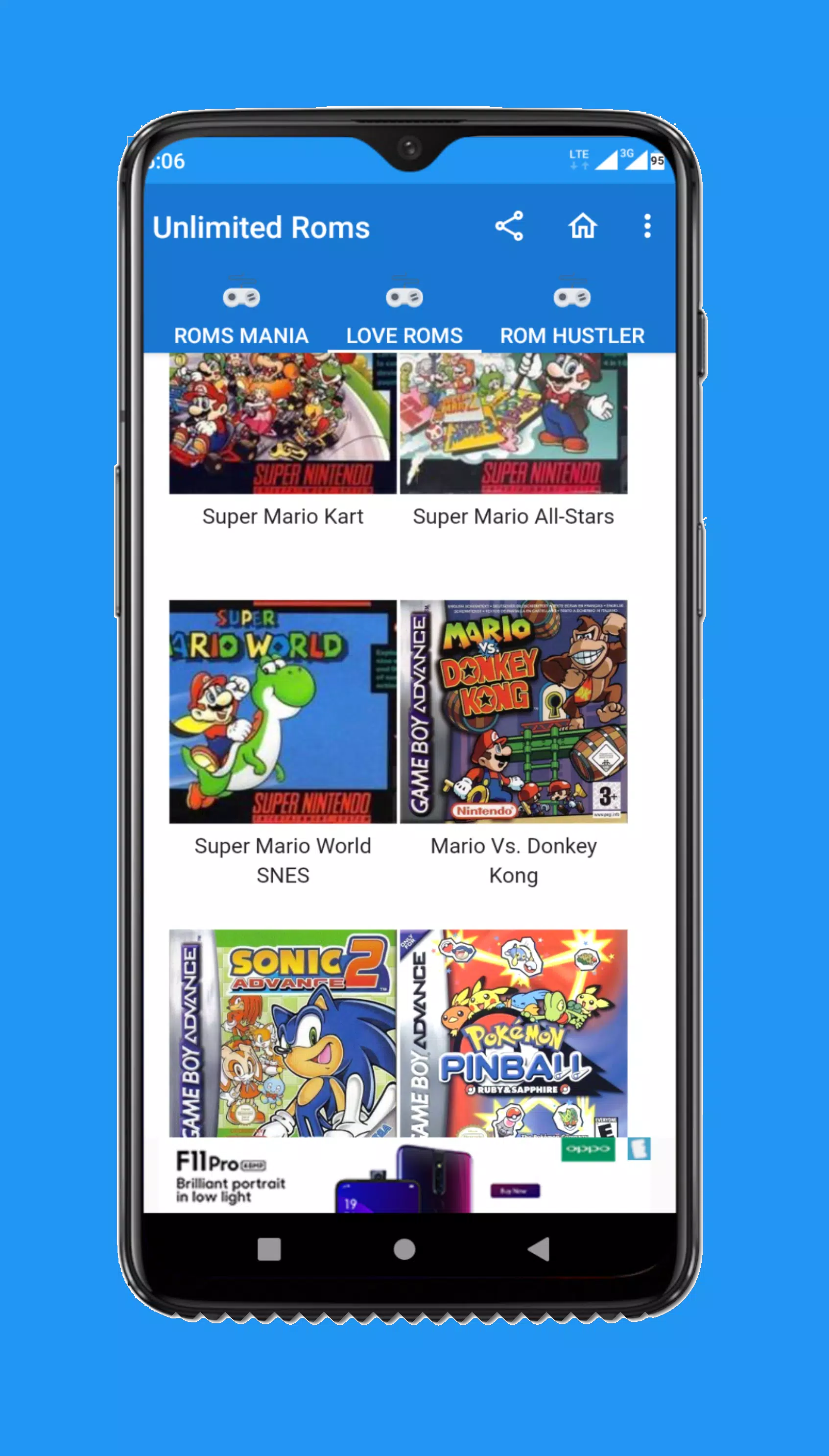 Games ROMs APK for Android Download