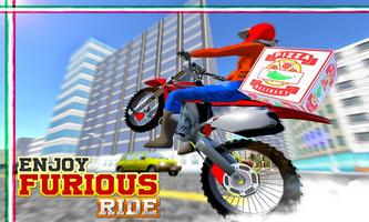 Pizza Delivery：Moto Bike Rider screenshot 2