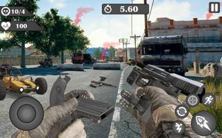 FPS Shooting Offline Gun Games capture d'écran 1