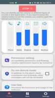 Volume  panel | Volume control poster