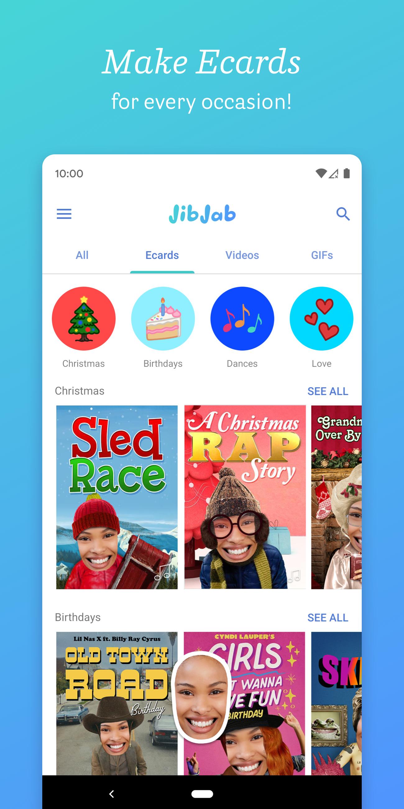 scarica video jibjab con chrome