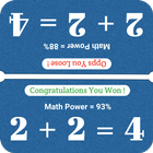 Check Your Math Power and Play Game with Friends icône