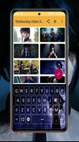 Wednesday Adams Theme Keyboard Poster