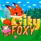 Runner Platformer City Foxy icône