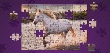 Animais quebra-cabeças puzzle