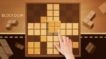 Jigsaw Wood Blockdom: Classic  الملصق