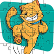 Funny cats jigsaw puzzles آئیکن