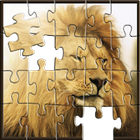 직소 퍼즐 동물 아이콘