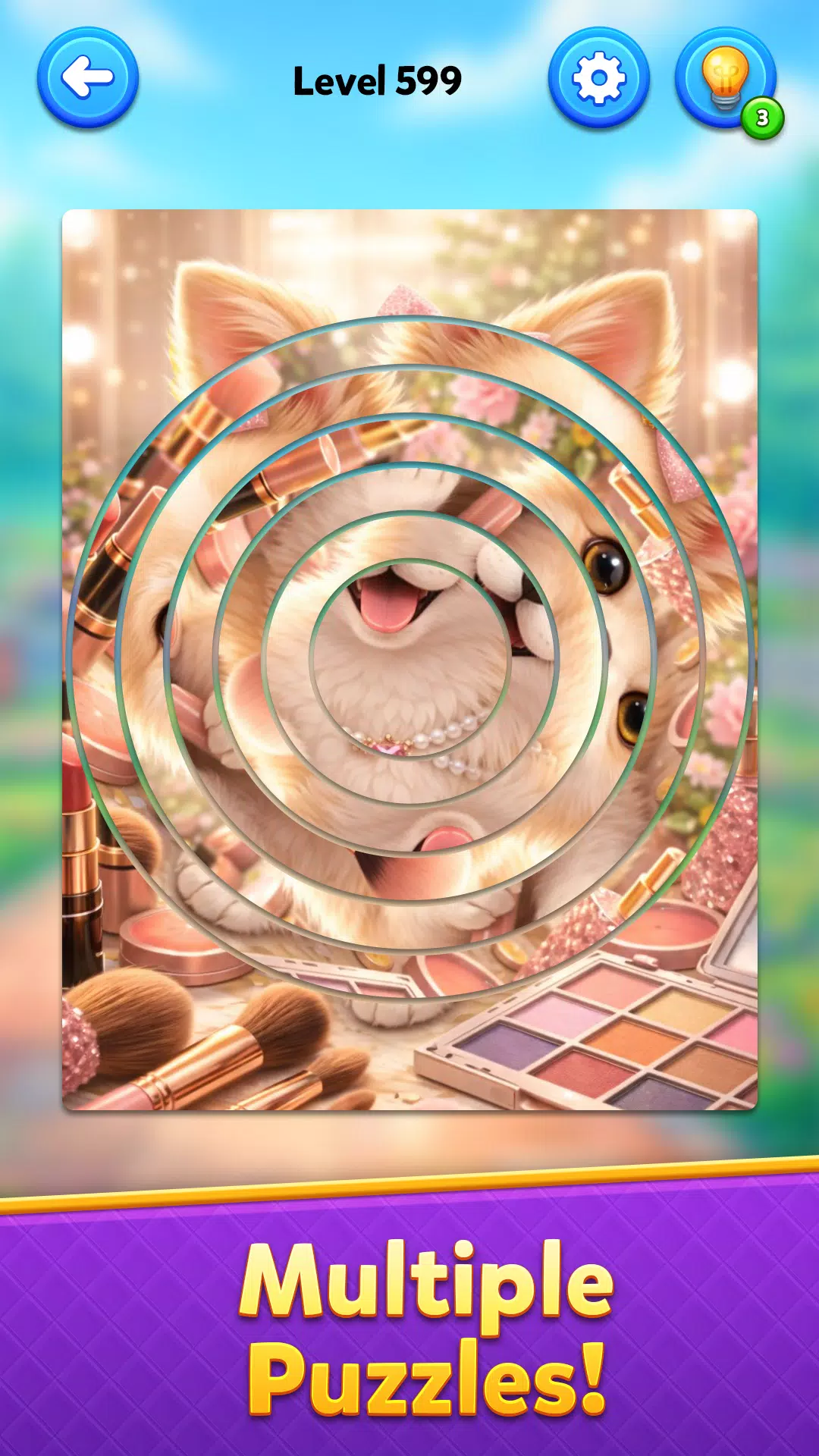 Jigsaw Solitaire: Jam Puzzle