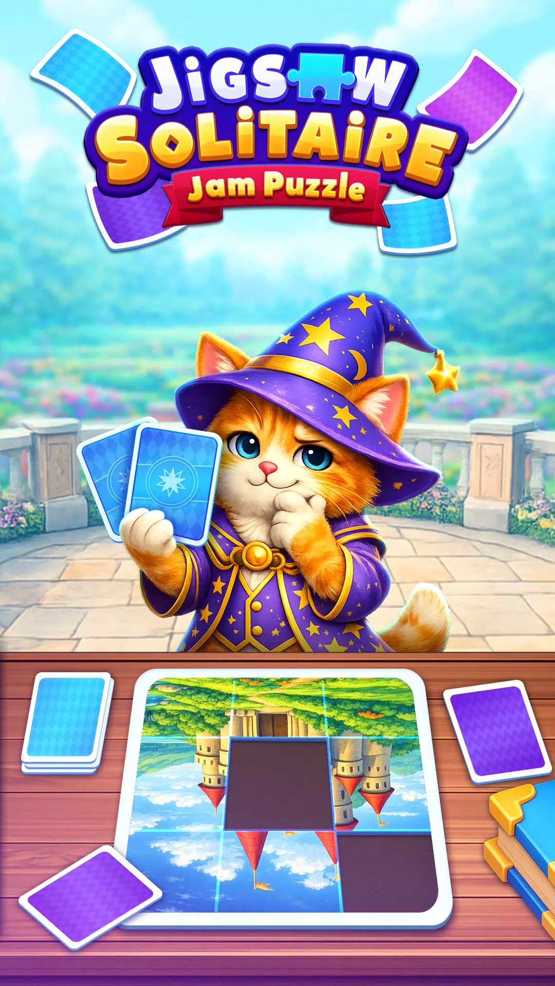 Jigsaw Solitaire: Jam Puzzle