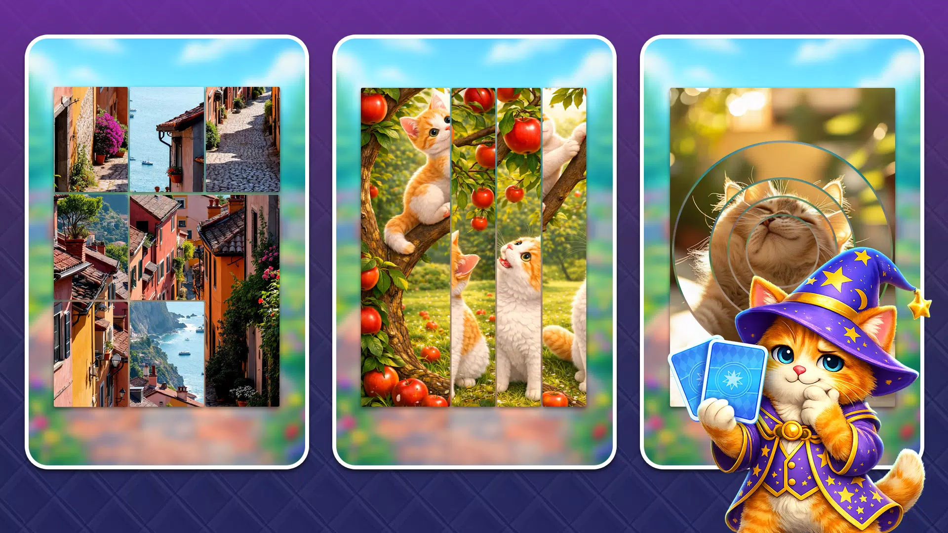 Jigsaw Solitaire: Jam Puzzle