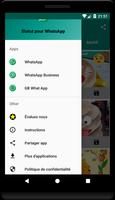 Status for whatsapp - Enregistrer les états Affiche