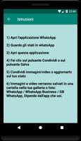 1 Schermata Stati per whatsapp - Salva - scarica stati
