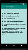 Estados para whatsapp - Guardar-descargar estados Ekran Görüntüsü 1