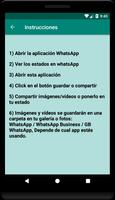 Estados para whatsapp - Guardar-descargar estados 截图 1